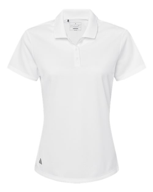 Women's Performance Piqué Polo - White
