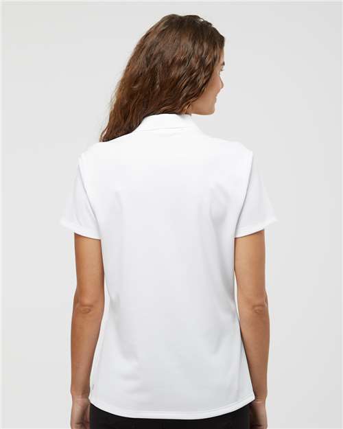 Women's Performance Piqué Polo - White
