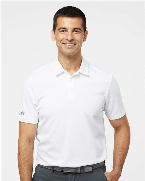 Men's Micro Piqué Polo - White