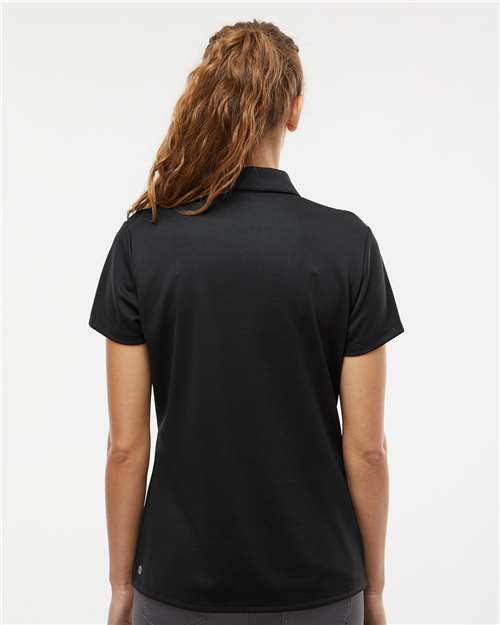 Women's Micro Piqué Polo - Black
