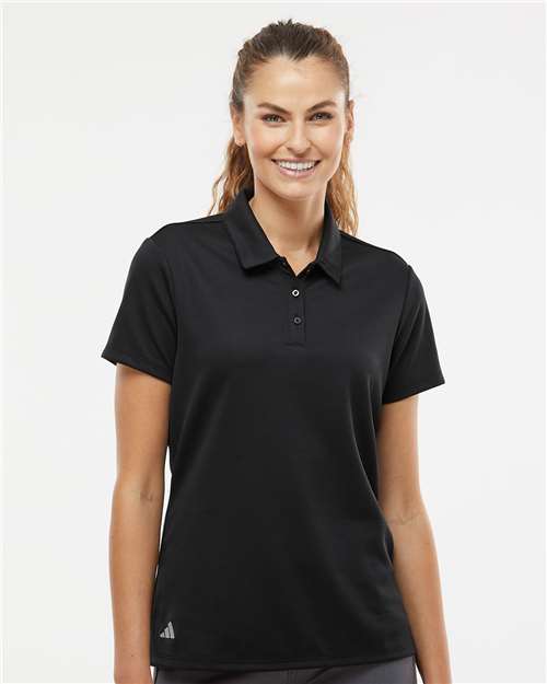 Women's Micro Piqué Polo - Black