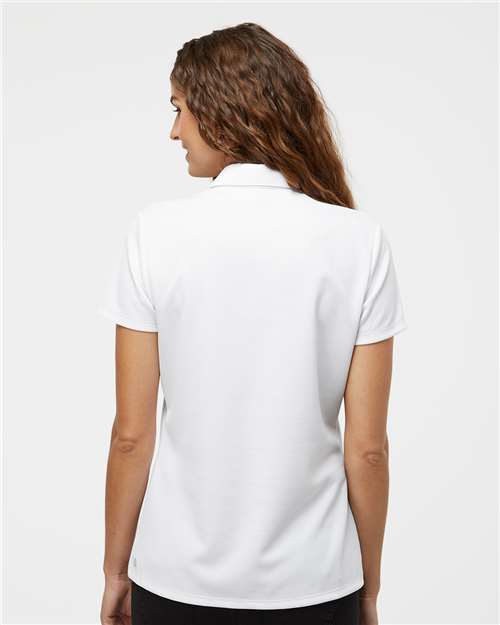 Women's Micro Piqué Polo - White
