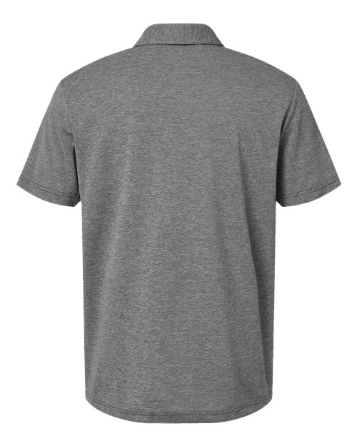 Men's Heathered Polo - Black Melange