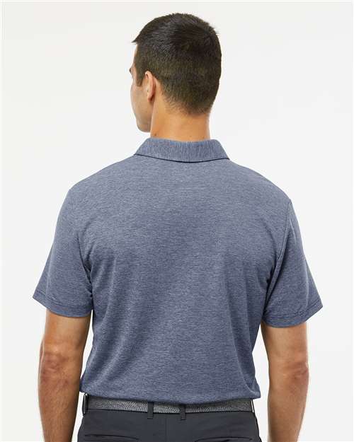 Men's Heathered Polo - Collegiate Navy Melange