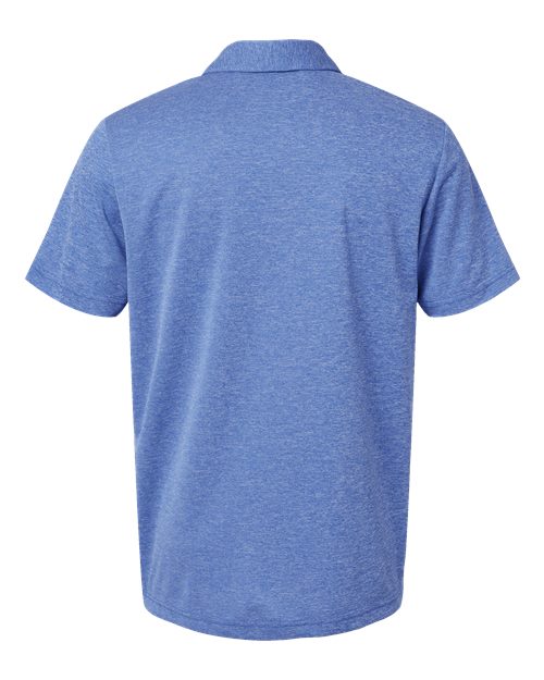 Men's Heathered Polo - Collegiate Royal Melange
