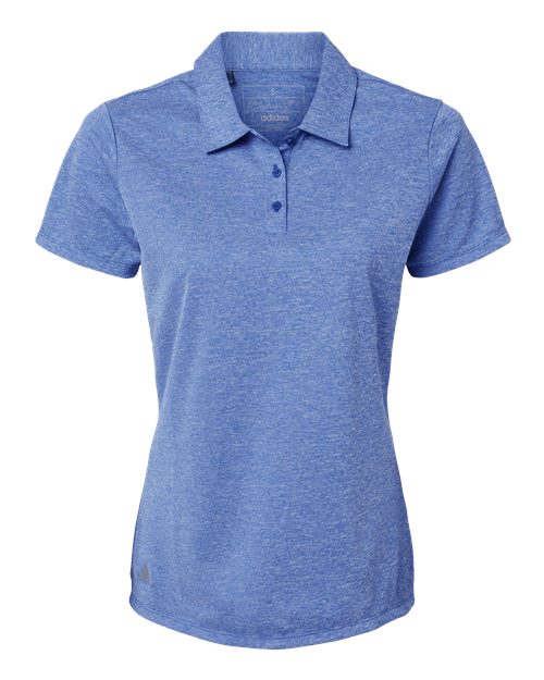 Women's Heathered Polo - Collegiate Royal Melange