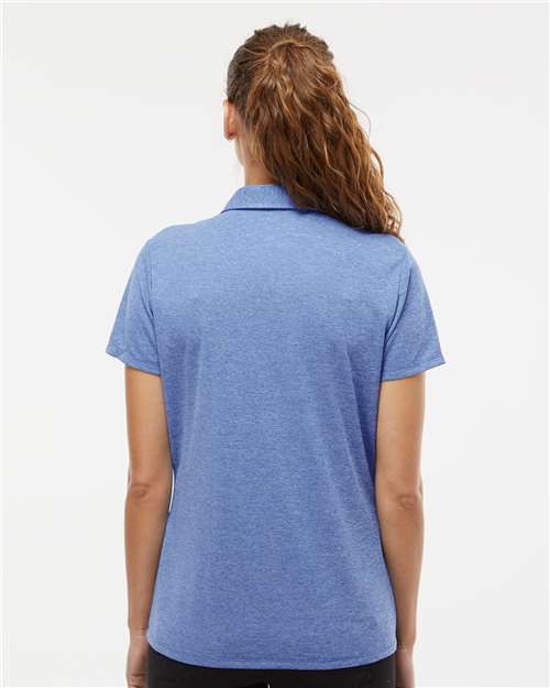 Women's Heathered Polo - Collegiate Royal Melange