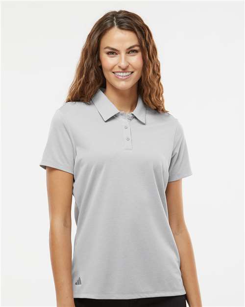 Women's Heathered Polo - Grey Two Melange