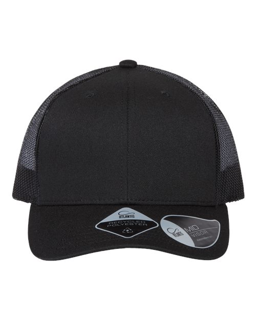 Sustainable Trucker Cap - Black/ Black