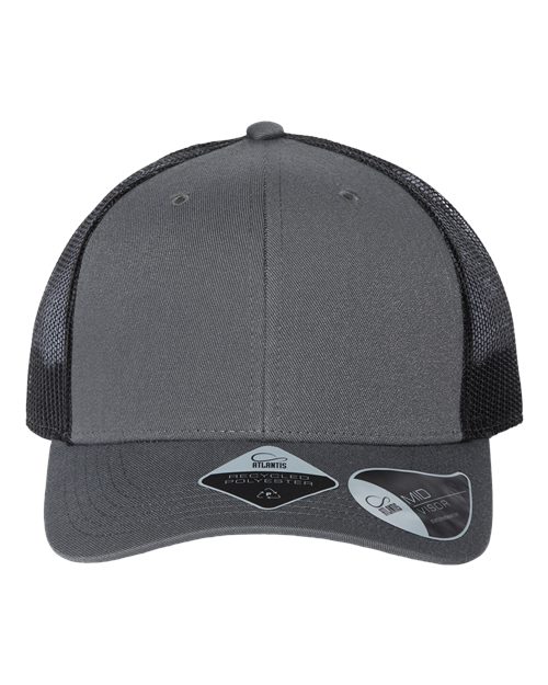 Sustainable Trucker Cap - Dark Grey/ Black
