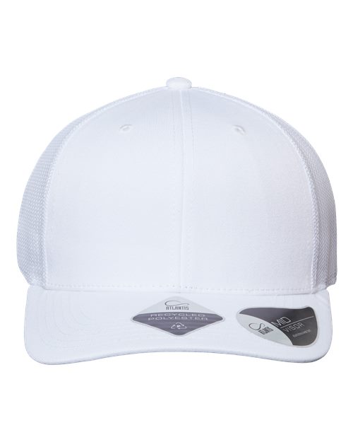 Sustainable Trucker Cap - White/ White