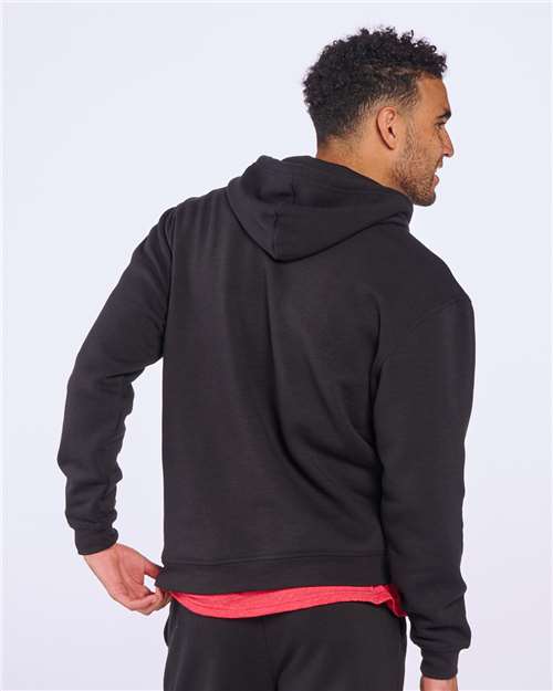 Unisex Fleece Hooded Sweatshirt - Black