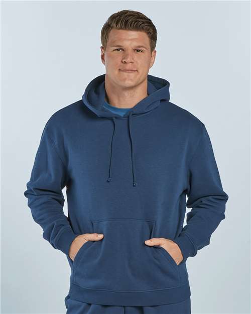 Unisex Fleece Hooded Sweatshirt - Navy