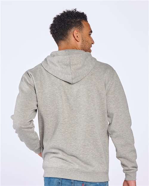 Unisex Fleece Hooded Sweatshirt - Oxford Heather