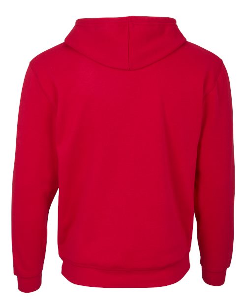 Unisex Fleece Hooded Sweatshirt - True Red