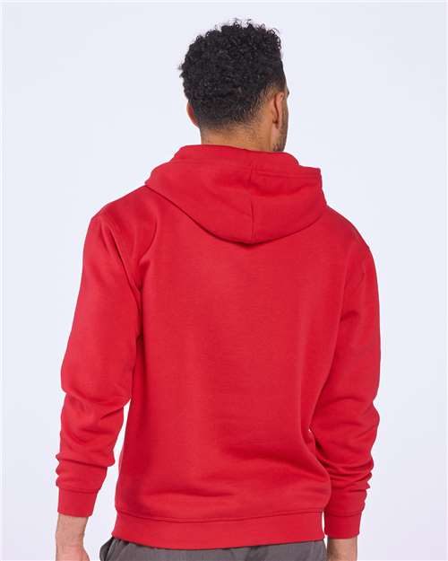 Unisex Fleece Hooded Sweatshirt - True Red