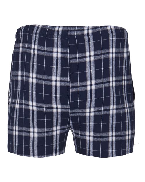 Navy/ Silver Plaid