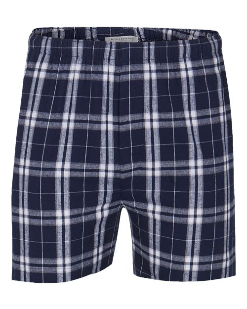 Navy/ Silver Plaid