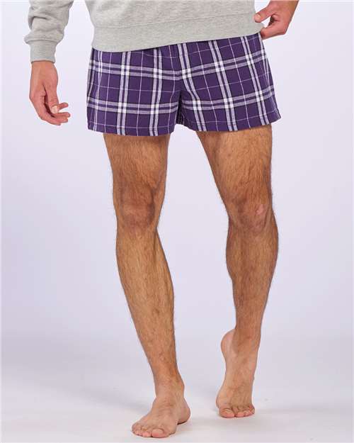 Purple/ White Plaid