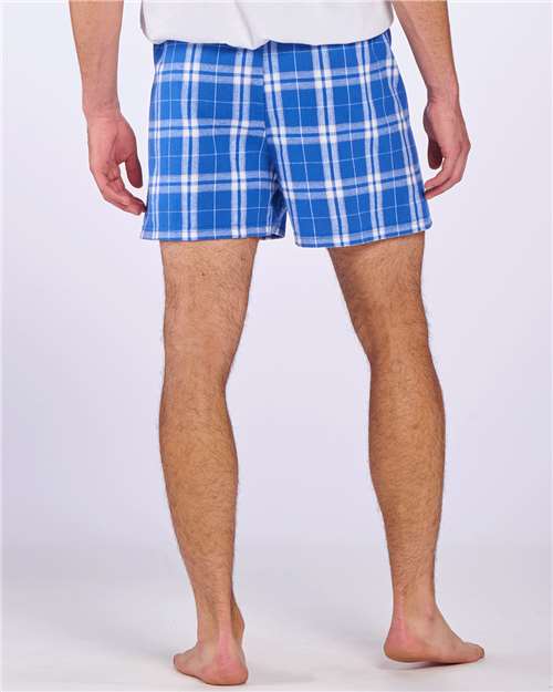 Royal/ Silver Plaid