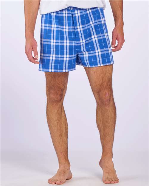 Royal/ Silver Plaid