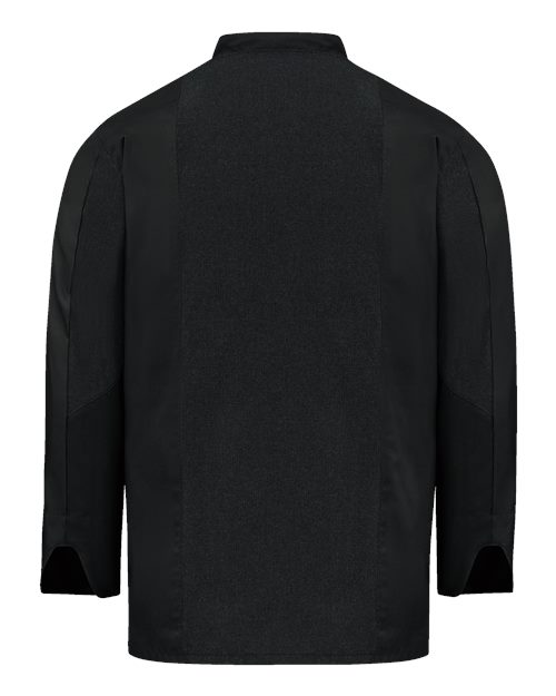 Deluxe Airflow Chef Coat - Black