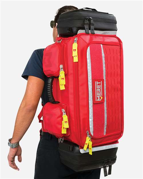OMNI™ PRO X Red Convertible Backpack Bag - Red
