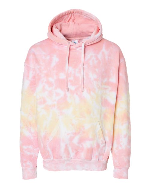 Unisex Tie-Dyed Hooded Sweatshirt - Funnel Cake