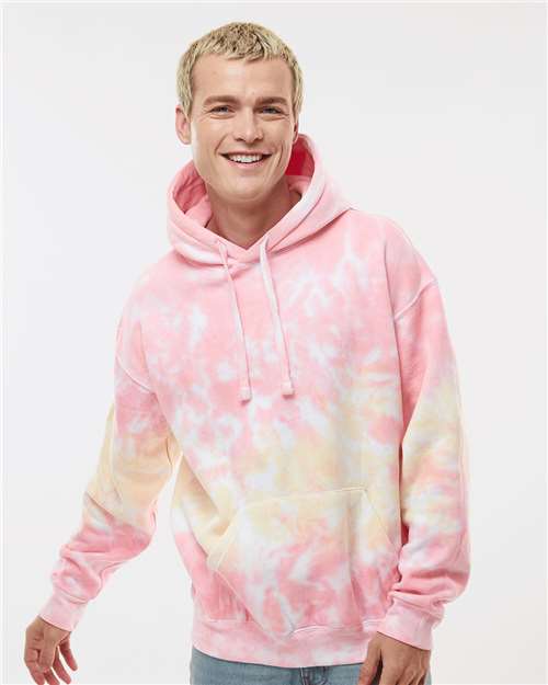 Unisex Tie-Dyed Hooded Sweatshirt - Funnel Cake