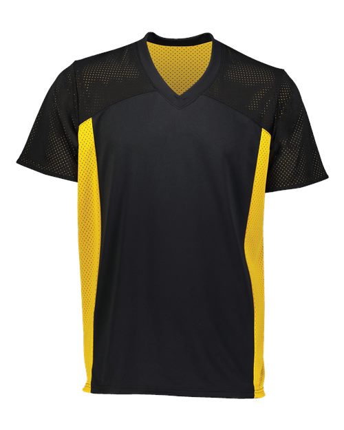 Unisex Reversible Flag Football Jersey - Black/ Gold