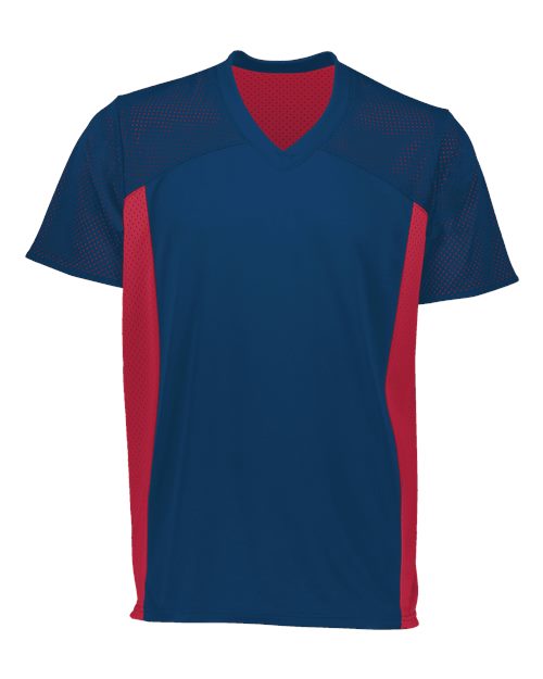 Unisex Reversible Flag Football Jersey - Navy/ Scarlet