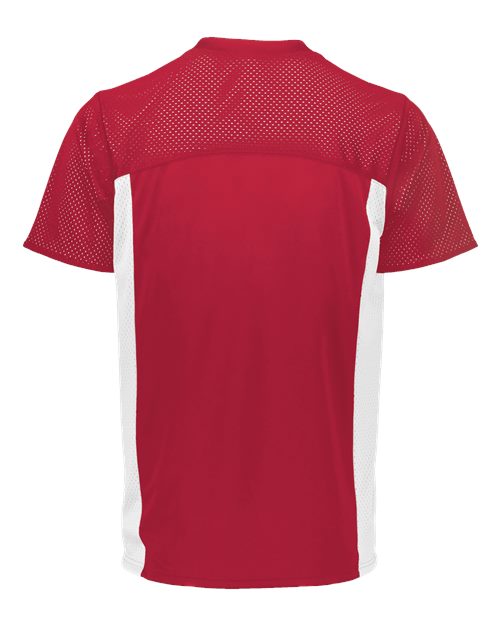 Unisex Reversible Flag Football Jersey - Scarlet/ White