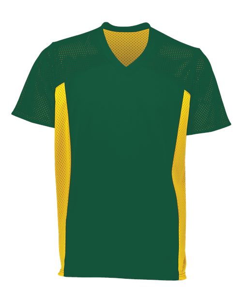 Youth Reversible Flag Football Jersey - Dark Green/ Gold