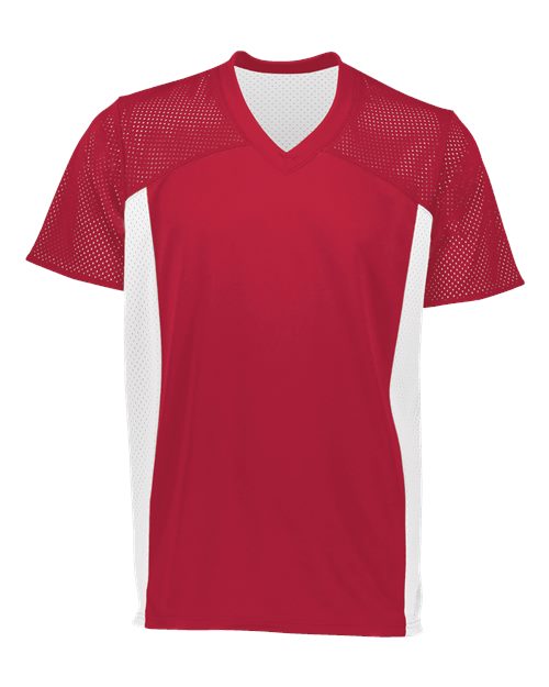 Youth Reversible Flag Football Jersey - Scarlet/ White