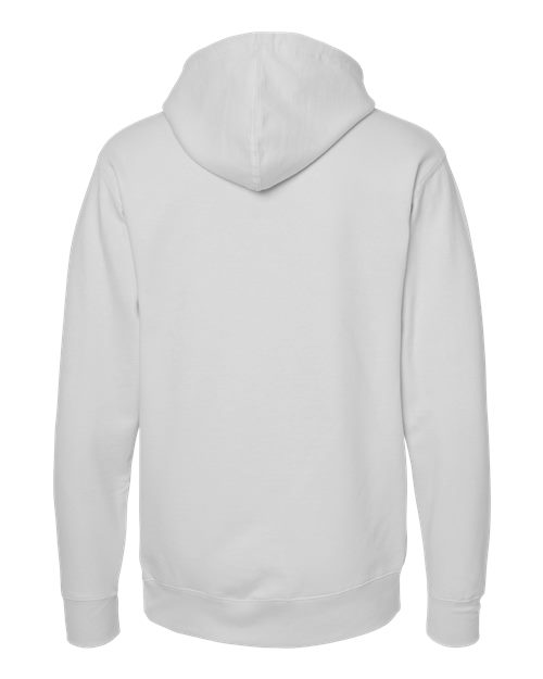 Unisex Midweight Hooded Sweatshirt - Smoke
