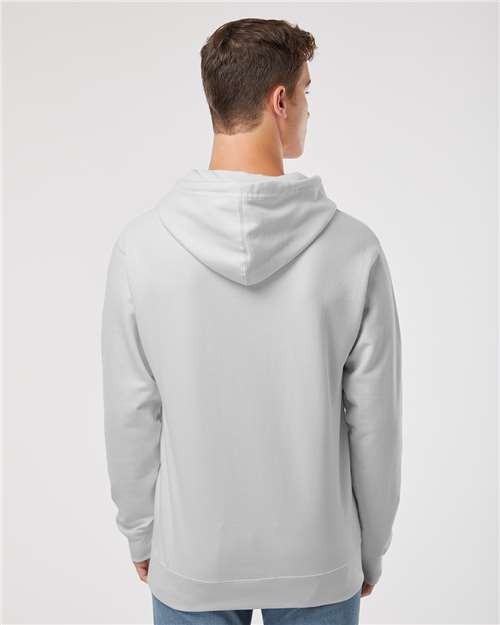 Unisex Midweight Hooded Sweatshirt - Smoke