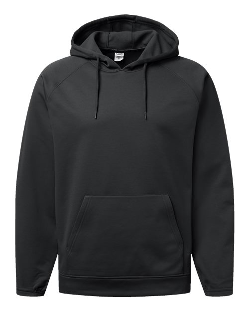 Unisex Vail Performance Fleece Hooded Sweatshirt - Black