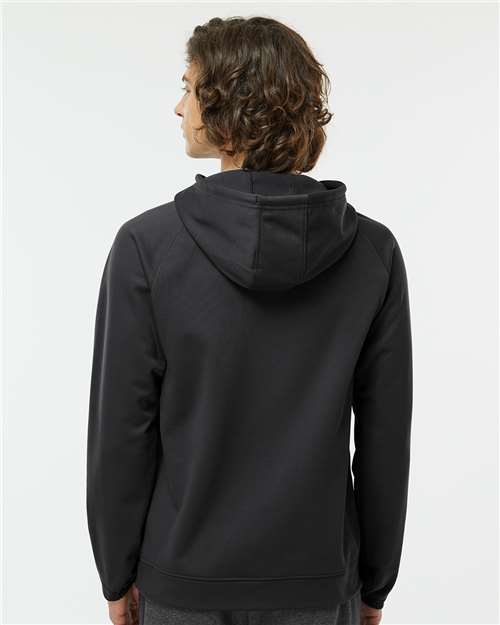 Unisex Vail Performance Fleece Hooded Sweatshirt - Black