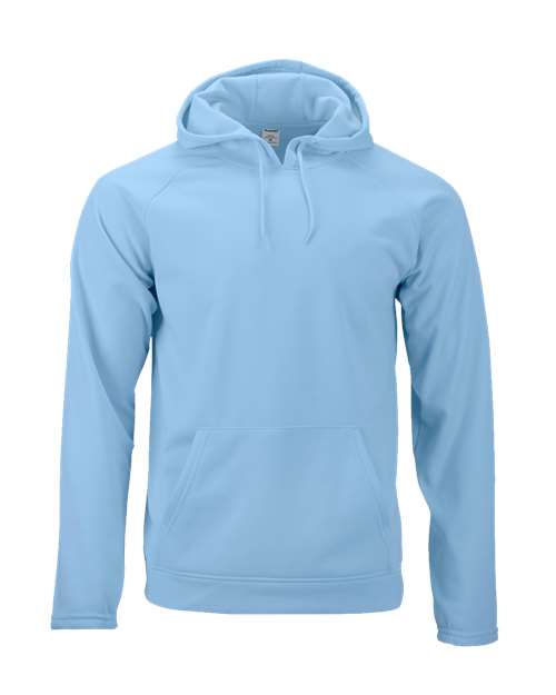 Unisex Vail Performance Fleece Hooded Sweatshirt - Blue Mist