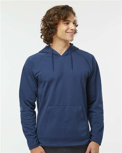 Unisex Vail Performance Fleece Hooded Sweatshirt - Navy