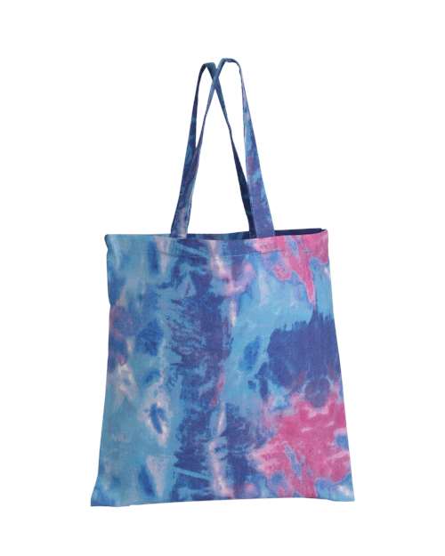Tie-Dyed Canvas Bag - Cotton Candy