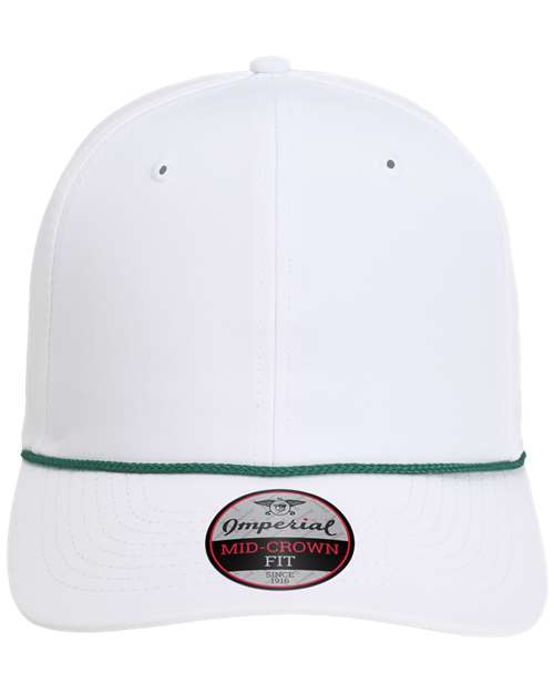 The Wingman Cap - White/ Dark Green