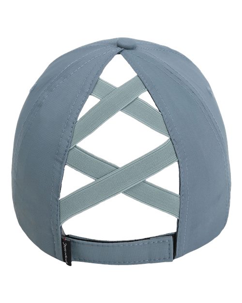 The Hinsen Performance Ponytail Cap - Breaker Blue