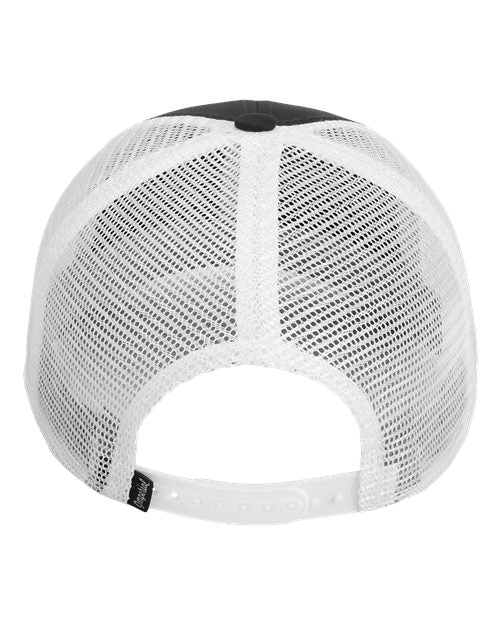 The Night Owl Performance Rope Cap - Black/ White