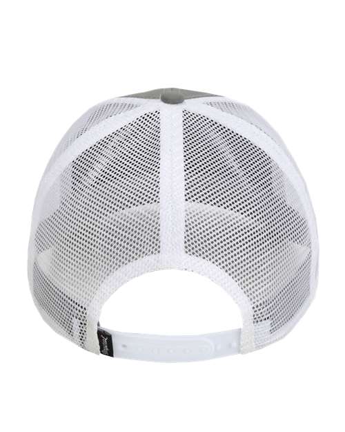 The Night Owl Performance Rope Cap - Grey/ White