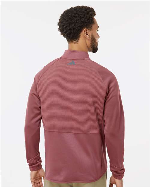 Men's Performance Quarter-Zip Pullover - Quiet Crimson