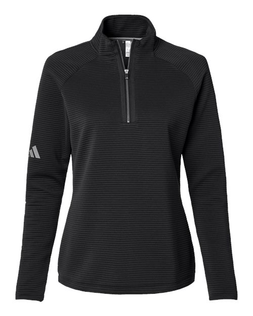Women's Spacer Quarter-Zip Pullover - Black