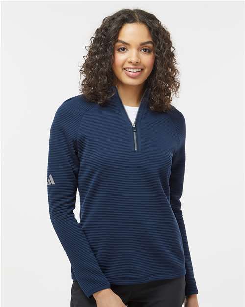 Women's Spacer Quarter-Zip Pullover - Collegiate Navy