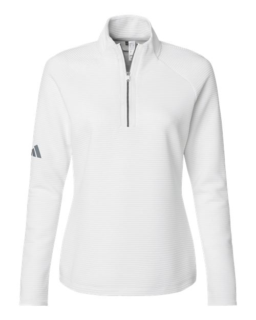 Women's Spacer Quarter-Zip Pullover - Core White