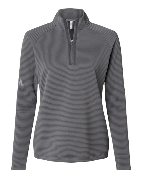 Women's Spacer Quarter-Zip Pullover - Grey Five